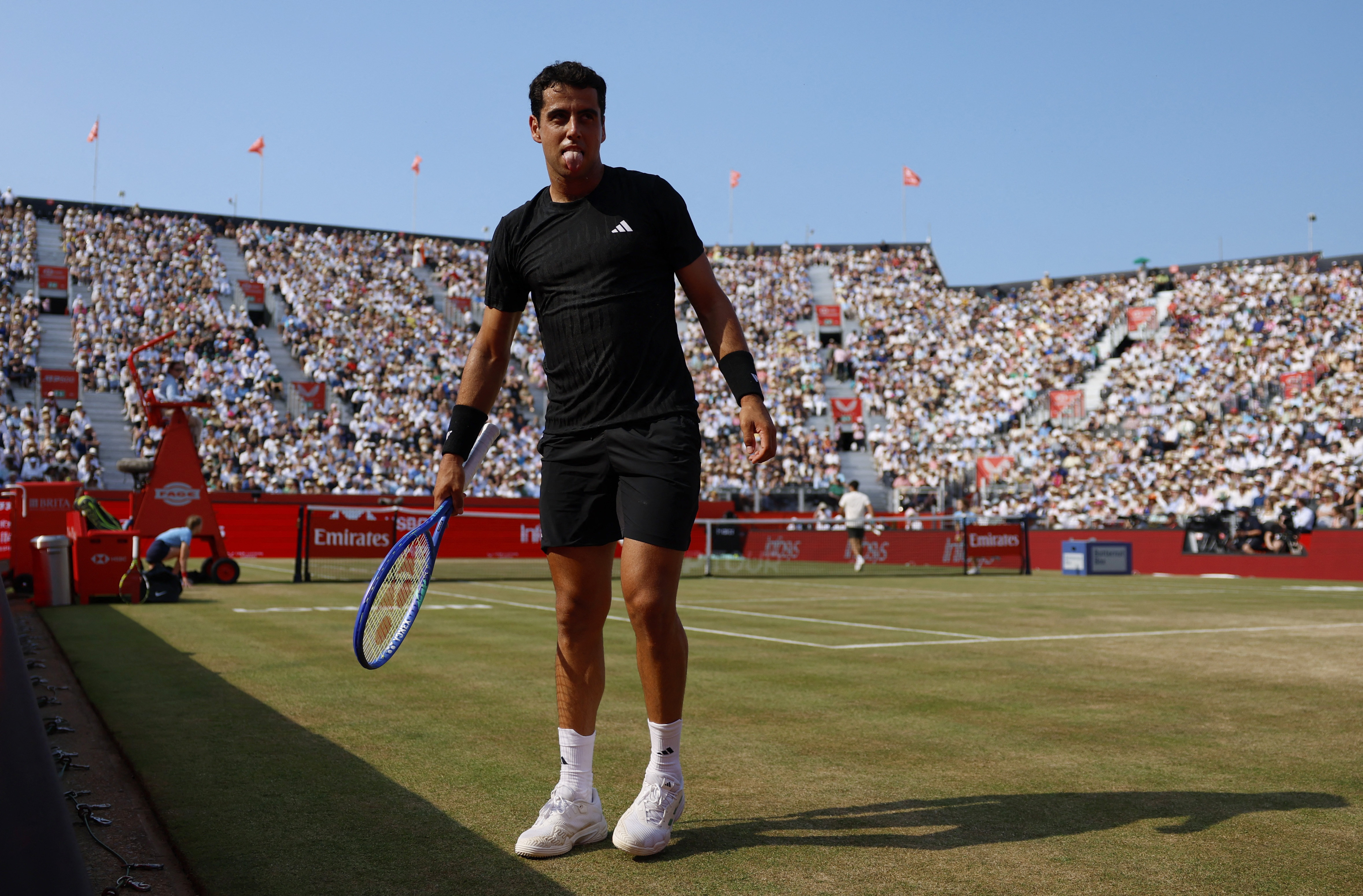 西班牙网球队逆转英国网球队，阿尔卡拉斯统治全场